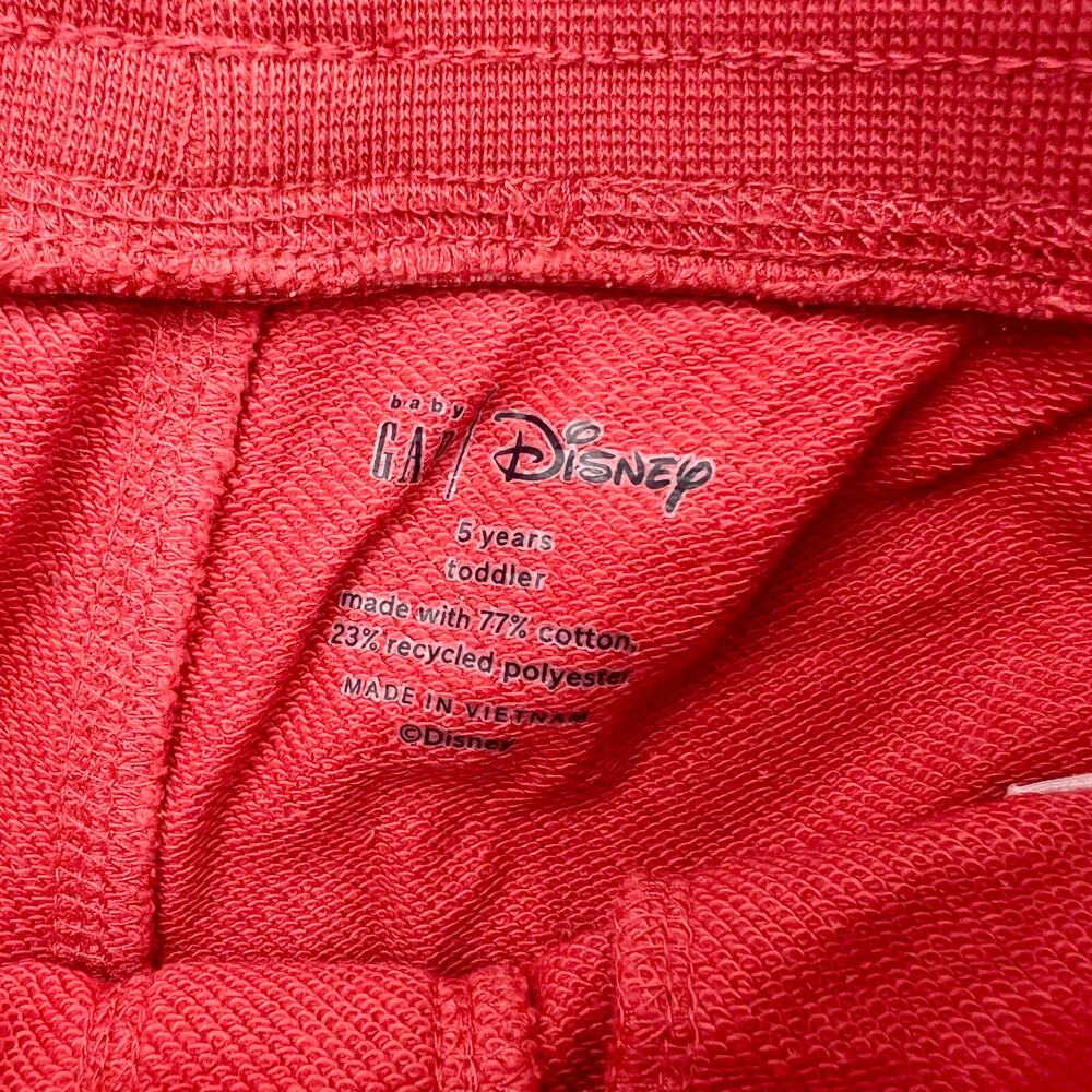 Gap x Disney Red Mickey Mouse Shorts - Picture 3 of 5